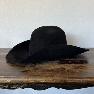 Rodeo King 5XXXXX Beaver Cowboy Hat Western Wear Black Women's Or Kids
